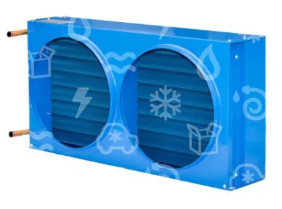 kondenzátor KNO 64 - bez rámu, bez ventilátoru, 2x350 / 000